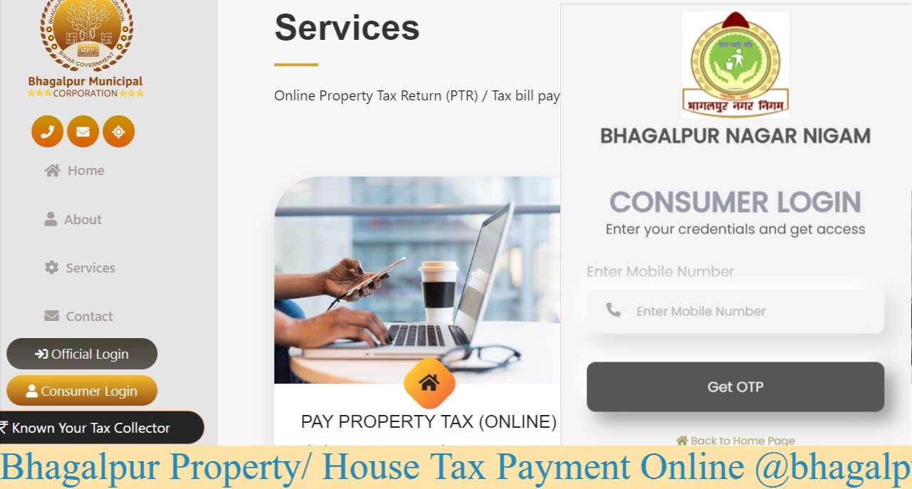 Bhagalpur Property-House Tax Payment Online @bhagalpurnagarnigam