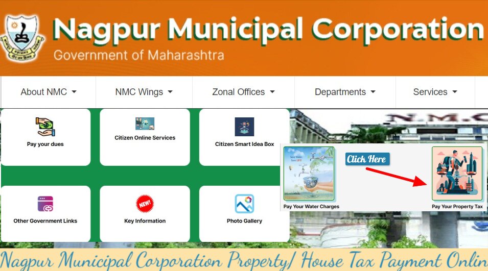 Nagpur Municipal Corporation Property-House Tax Payment Online at nmcnagpur.gov