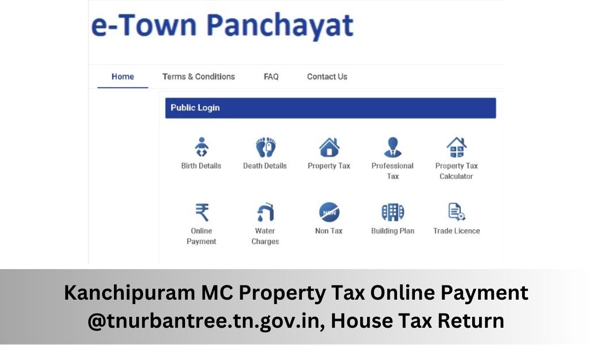 Kanchipuram MC Property Tax Online Payment @tnurbantree.tn.gov.in, House Tax Return