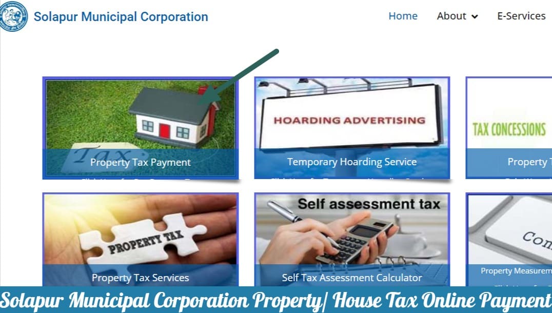 Solapur Municipal Corporation Property-House Tax Online Payment solapurcorporation.gov.in