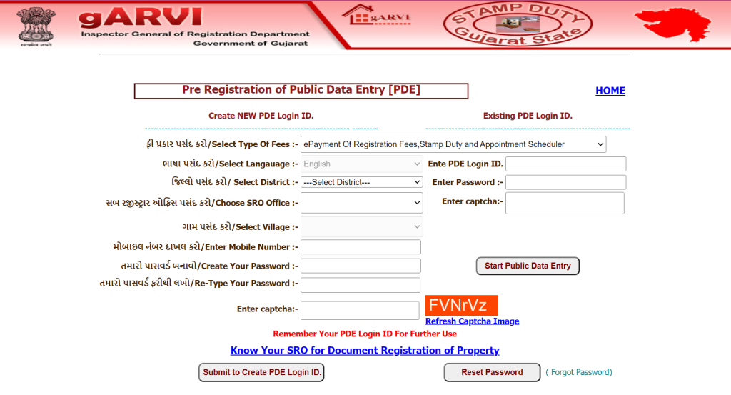 Garvi Portal Login & Registration Online