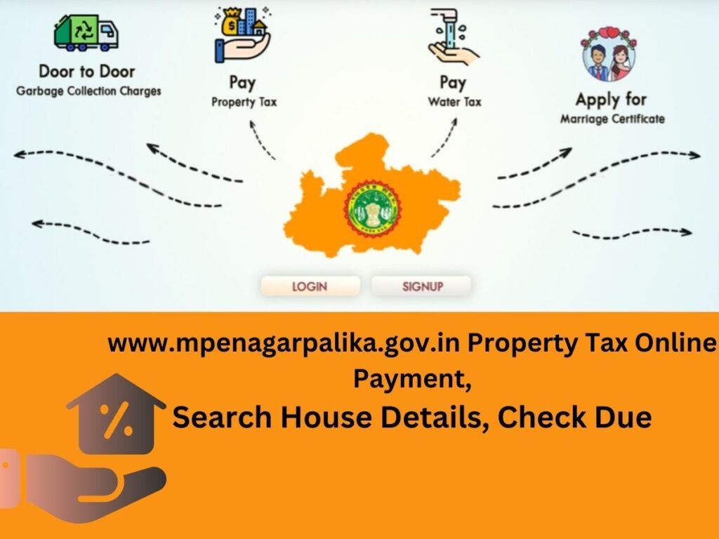 www.mpenagarpalika.gov.in Property Tax Online Payment, Search House Details, Check Due