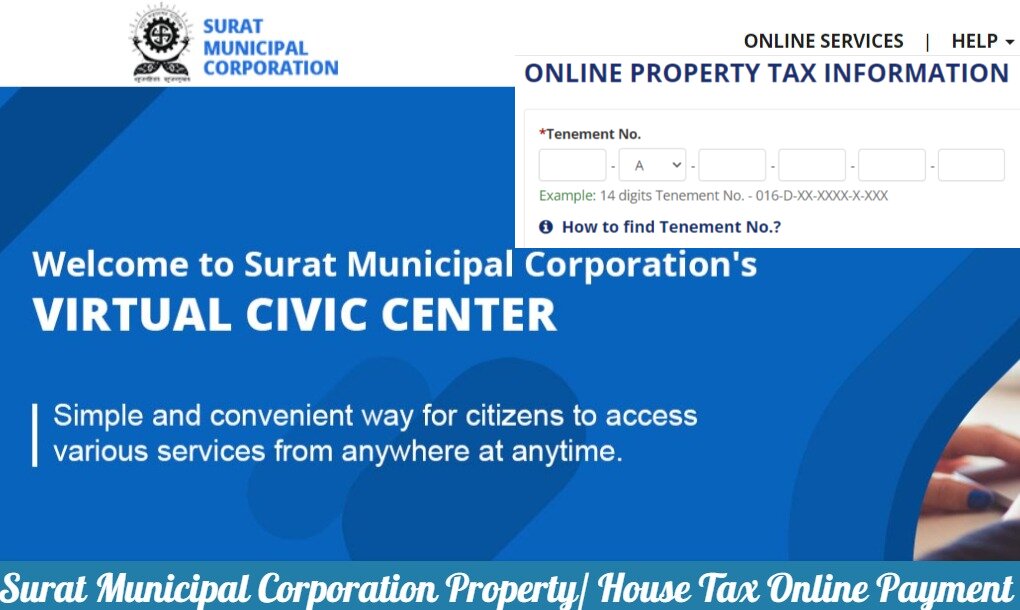 Surat Municipal Corporation Property Tax Online Payment @suratmunicipal.gov